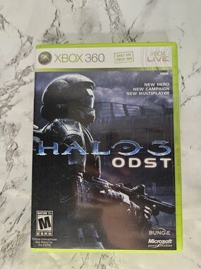 Halo 3: ODST Xbox 360, 2009 Complete w/ Manual Tested Working 2 Discs
